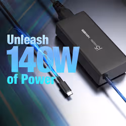 j5create JUP17140 140W GaN PD3.1 USB-C® - EU - Additional view 4