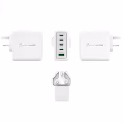 j5create JUP53100 100W GaN USB-C® 5-Port Charger - Additional view 2