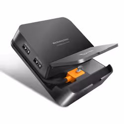 j5create JCD624-N mobile device dock station Mobile computer Black, Grey - Additional view 2