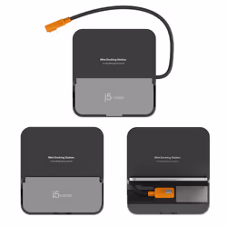 j5create JCD624-N mobile device dock station Mobile computer Black, Grey - Additional view 7
