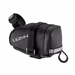 Lezyne M Caddy, Saddle, Bicycle bag, Fabric, Nylon, Black, 0.5 L, 130 mm