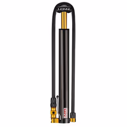 Lezyne Micro Floor Drive HV, Hand air pump, Bicycle, Black, T-type grip, 6.2 bar, Acrylonitrile butadiene styrene (ABS), Alum ...