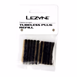 Lezyne Tubeless Plug Refill, Repair patch, Tubeless tire, Mountain bicycle, Black, Glueless repair patch, Rectangle