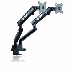 Acer LC.MON11.002, Clamp, 8 kg, 81.3 cm (32"), 100 x 100 mm, Height adjustment, Black