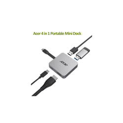 Acer 4-in-1 Type-C Dongle Wired USB 3.2 Gen 1 (3.1 Gen 1) Type-C Silver