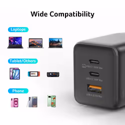 Acer HP.DSCAB.019 mobile device charger Universal Black AC Fast charging Indoor - Additional view 4