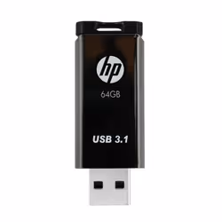 HP x770w USB flash drive 64 GB USB Type-A 3.2 Gen 1 (3.1 Gen 1) Black