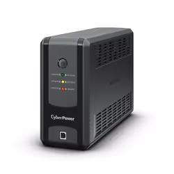 CyberPower UT850EG-FR guarantees power protection for IT equipment such as computers. NAS. and storage devices. The product a ...