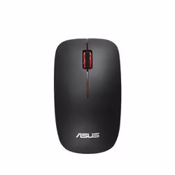 ASUS WT300 RF MOUSE/BK-RD, Ambidextrous, Optical, RF Wireless, 1600 DPI, Black, Red