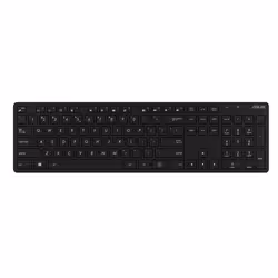 ASUS W5000, Full-size (100%), Wireless, RF Wireless, Black, Mouse included