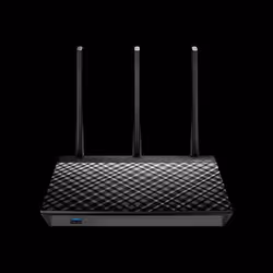 ASUS RT-AC1900U wireless router Gigabit Ethernet Dual-band (2.4 GHz / 5 GHz) Black - Additional view 5