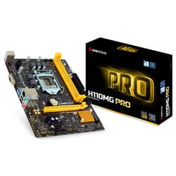 Biostar H110MG PRO motherboard Intel® H110 LGA 1151 (Socket H4) micro ATX