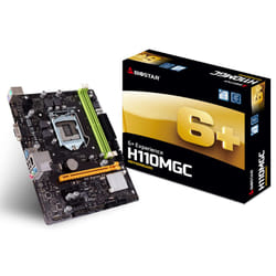 Biostar H110MGC motherboard Intel® H110 LGA 1151 (Socket H4) micro ATX