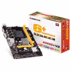 Biostar A960D+ V2, AMD, Socket AM3+, AMD FX™, AMD Phenom, AMD Phenom II X2, AMD Phenom II X3, AMD Phenom II X4, AMD Phenom II ...