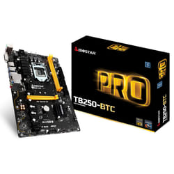 Biostar TB250-BTC motherboard Intel® B250 LGA 1151 (Socket H4) ATX