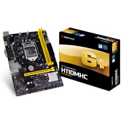 Biostar H110MHC motherboard Intel® H110 LGA 1151 (Socket H4) micro ATX