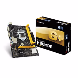 Biostar H110MDE, Intel, LGA 1151 (Socket H4), Intel® Celeron®, Intel® Core™ i3, Intel® Core™ i5, Intel® Core™ i7, Intel® Pent ...