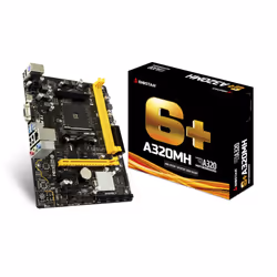 Biostar A320MH, AMD, Socket AM4, AMD A, AMD Athlon, AMD Ryzen 2000 Series, AMD Ryzen 3000 Series, 95 W, DDR4-SDRAM, 32 GB