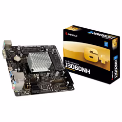 Biostar J3060NH, Intel, Intel® Celeron®, J3060, DDR3L-SDRAM, 16 GB, SO-DIMM