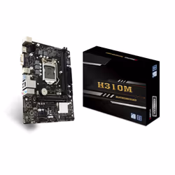 Biostar H310MHP, Intel, LGA 1151 (Socket H4), Intel® Celeron®, Intel® Core™ i3, Intel® Core™ i5, Intel® Core™ i7, Intel® Core ...