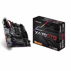 Biostar X470GTQ, AMD, Socket AM4, AMD A, AMD Athlon, AMD Athlon™ X4, AMD Ryzen 2000 Series, AMD Ryzen 3000 Series, DDR4-SDRAM ...