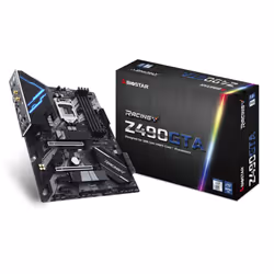 Biostar Z490GTA, Intel, LGA 1200 (Socket H5), Intel® Celeron®, Intel® Core™ i3, Intel® Core™ i5, Intel® Core™ i7, Intel® Core ...