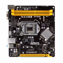 Biostar H61MHV2 motherboard Intel® H61 LGA 1155 (Socket H2) micro ATX