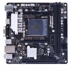 Biostar B450NH motherboard AMD B450 Socket AM4 mini ATX