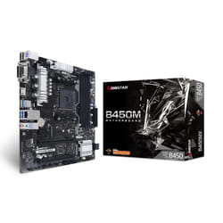 Biostar B450MX motherboard AMD B450 Socket AM4 micro ATX