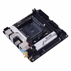 Biostar B550T-SILVER motherboard AMD B550 Socket AM4 mini ITX