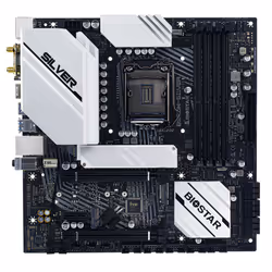 Biostar B560M-SILVER motherboard Intel B560 LGA 1200 (Socket H5) micro ATX