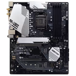Biostar Z590A-SILVER, Intel, LGA 1200 (Socket H5), Intel® Celeron®, Intel® Core™ i3, Intel® Core™ i5, Intel® Core™ i7, Intel® ...