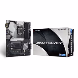 Biostar Z590A-SILVER motherboard Intel Z590 LGA 1200 (Socket H5) ATX
