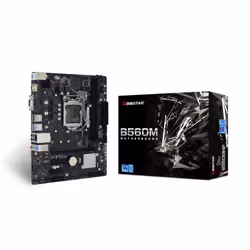 Biostar B560MHP, Intel, LGA 1200 (Socket H5), Intel® Core™ i3, Intel® Core™ i5, Intel® Core™ i7, Intel® Core™ i9, Intel® Pent ...