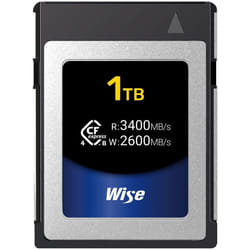 Wise CFX4-B1024 memory card 1.02 TB CFexpress Type B