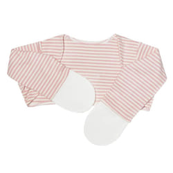 Edenswear Zinc-Infused Mitten Sleeves for Kids with Eczema (9 Months  Pink)
