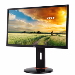 Acer XB XB240HA LED display 61 cm (24") 1920 x 1080 pixels Full HD Black, Orange