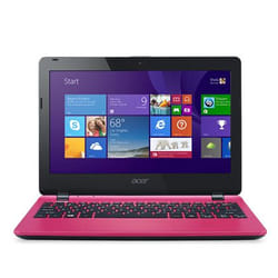 Acer Aspire E 11 E3-112 Intel® Celeron® N2840 Laptop 29.5 cm (11.6") HD 4 GB DDR3-SDRAM 320 GB HDD Windows 8.1 Pink