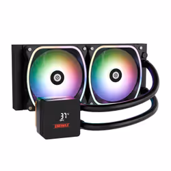 Enermax Aquafusion II 240 mm, All-in-one liquid cooler, 24 cm