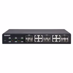 QNAP QSW-1208-8C, Unmanaged, Full duplex, Rack mounting