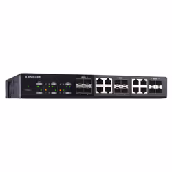 QNAP QSW-1208-8C network switch Unmanaged Black