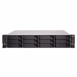 QNAP TS-1263XU-RP, NAS, Rack (2U), AMD G, GX-420MC, 4 GB, DDR3L