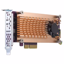 QNAP QM2, PCIe, M.2, 68.9 mm, 147.2 mm, 20.6 mm, TS-253B, TS-453B, TS-453BT3, TS-453BU, TS-653B, TS-673, TS-677, TS-853BU, TS ...