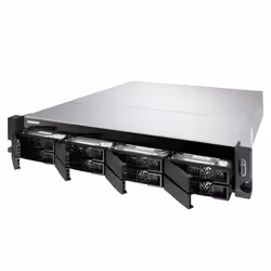 QNAP TS-832XU NAS Rack (2U) Annapurna Labs Alpine AL-324 4 GB DDR4 0 TB QNAP Turbo System Black