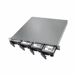 QNAP TS-977XU-RP NAS Rack (1U) AMD Ryzen™ 5 2600 8 GB DDR4 0 TB QNAP Turbo System Black