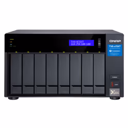 QNAP TVS-872XT, NAS, Tower, Intel® Core™ i5, 16 GB, DDR4, 0 TB