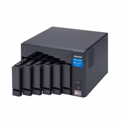 QNAP TVS-672XT NAS Tower Intel® Core™ i3 8 GB DDR4 0 TB QNAP QTS Black