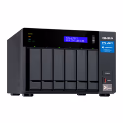 QNAP TVS-672XT NAS Tower Intel® Core™ i3 8 GB DDR4 0 TB QNAP QTS Black