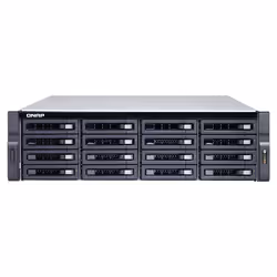 QNAP TS-1683XU-RP, NAS, Rack (3U), Intel® Xeon®, E-2124, 16 GB, DDR4