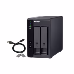 QNAP TR-002 storage drive enclosure HDD/SSD enclosure Black 2.5/3.5" - Additional view 5